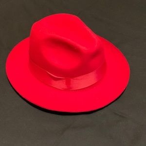 Bruno capelo Mens red fedora